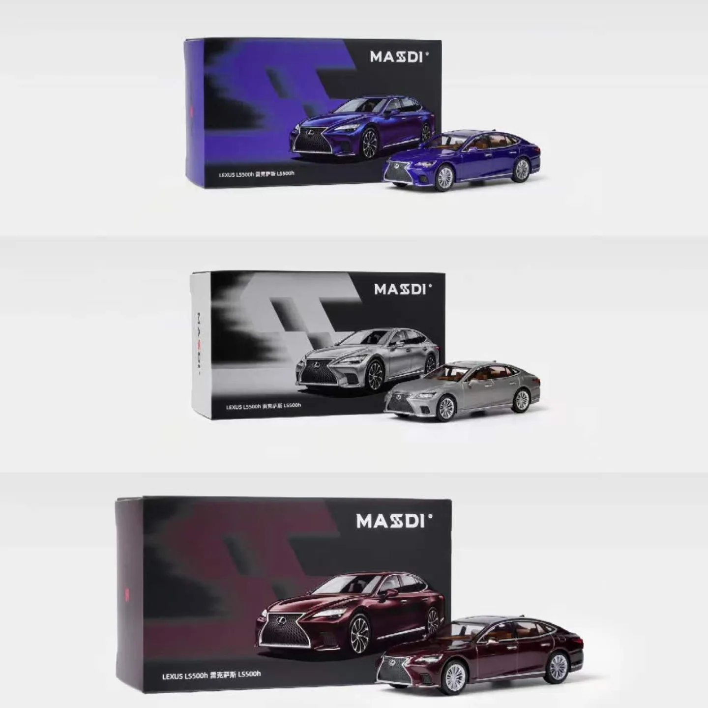 Diecast 1:64 Scale Lexus LS500h 2023 Alloy Car Model