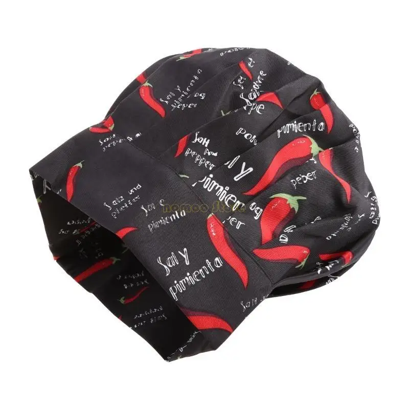 31bf comfortabele nieuwe kok verstelbare mannen keuken bakker chef elastische cap hoed catering