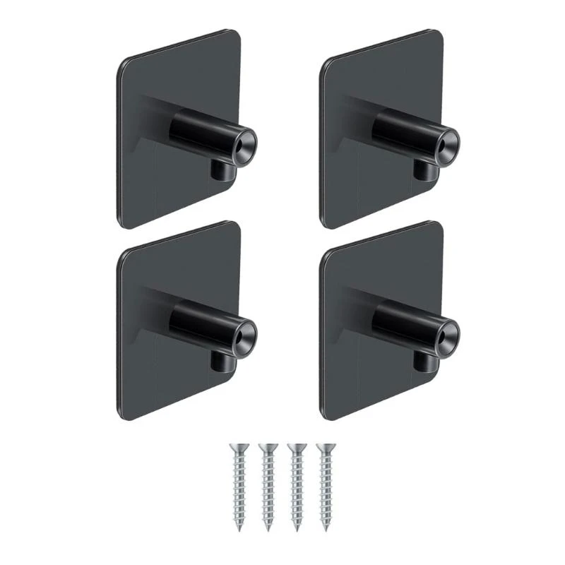 Gói 4 hook đính kèm bếp máy trộn Bộ phận đính kèm đính kèm tổ chức tổ chức máy trộn có kết cấu bằng nhựa