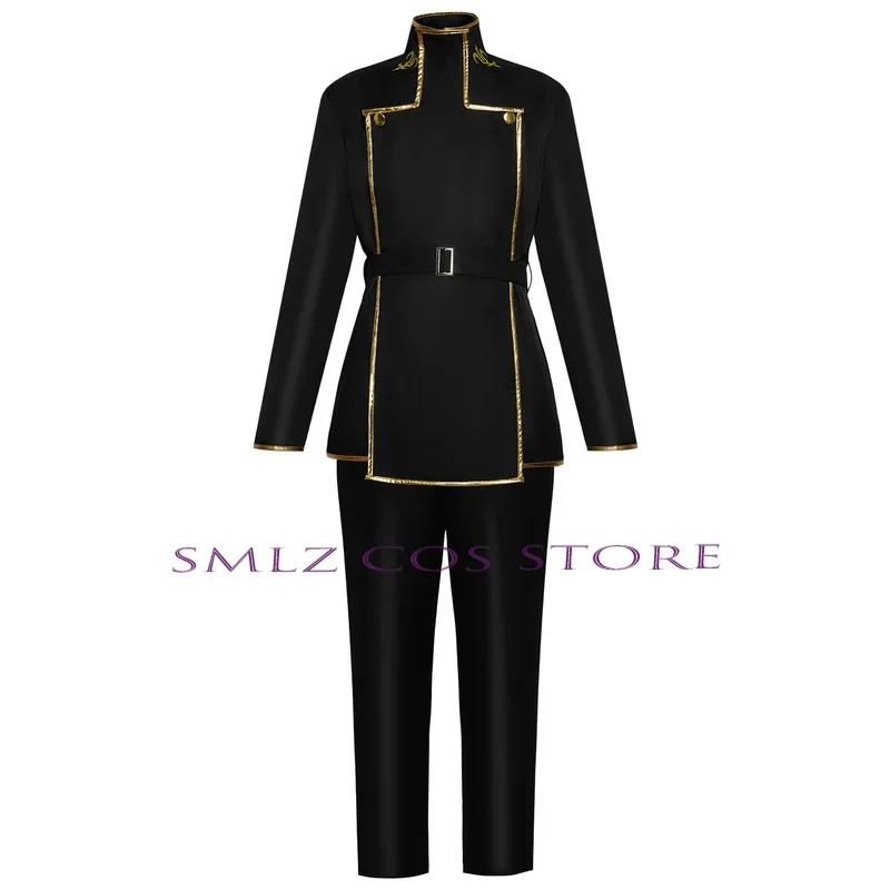 Anime Code Geass Lelouch Cosplay of the Rebellion Men Black Knights L.L Uniform Wig Set Halloween Party ZERO Outfit