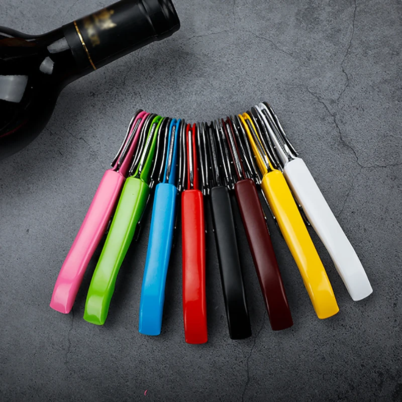 More Colors Stainless Steel Cork Screw Corkscrew Beer Cap Professional Bottle Opener Kitchen Bar Tools Accessories