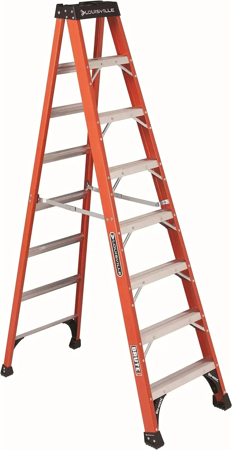 

Louisville Ladder 8 ft Fiberglass Step Ladder, OrangeNEW