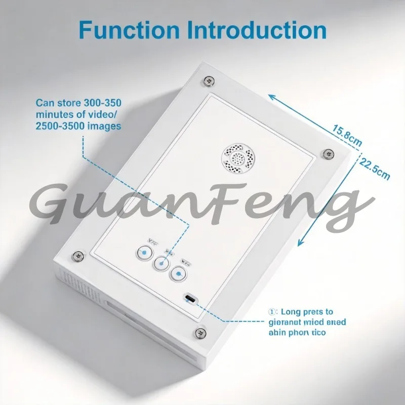 Intelligent sensor switch digital photo frame, acrylic electronic photo album