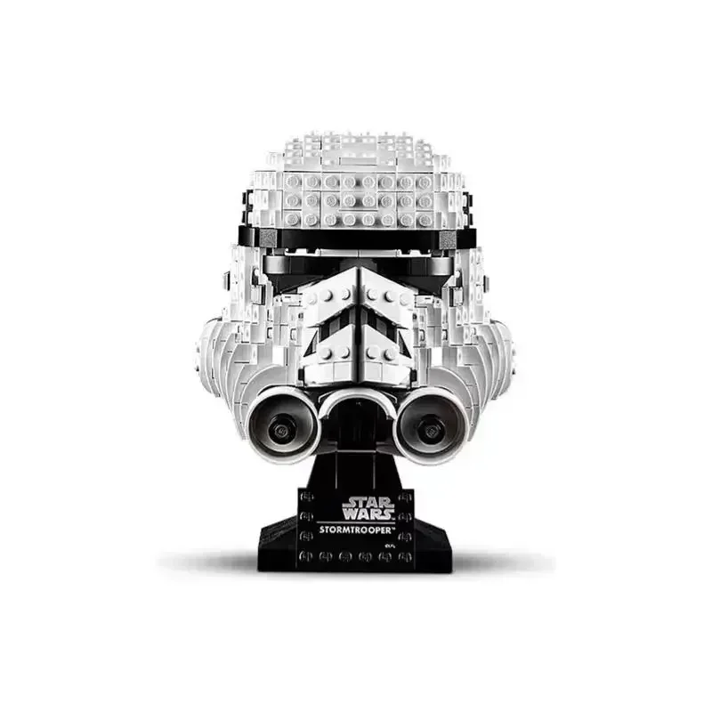 MOC NEW Anime Helmet Building Blocks 75276/75274 Pilot Helmet Model Toys For Kid Birthday Gifts image 5