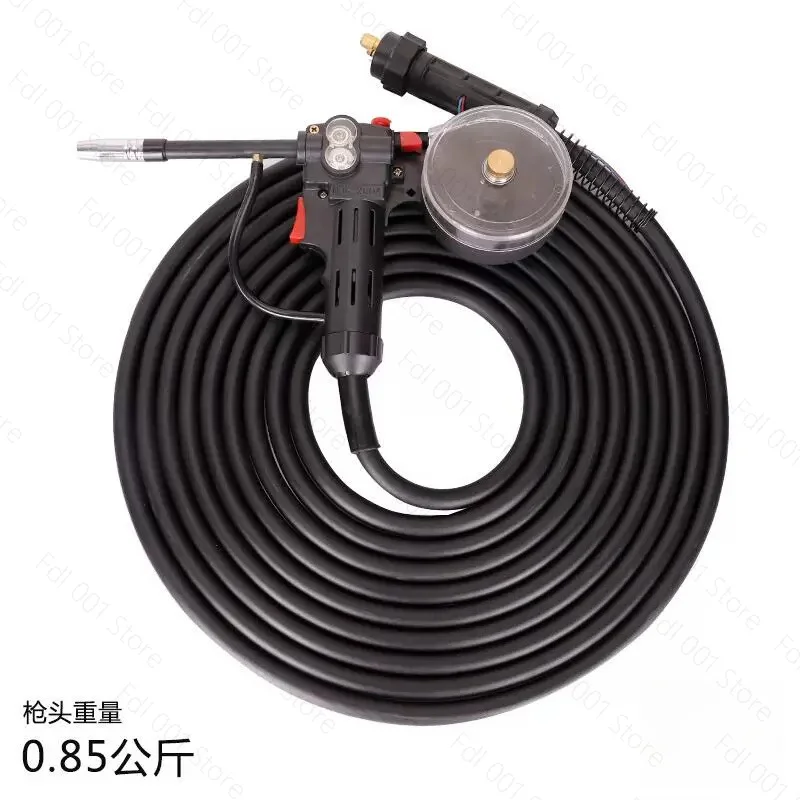 Gas shielded accessories wire drawing welding gun joints gas welding aluminum long-distance high-altitude welding 5 meters