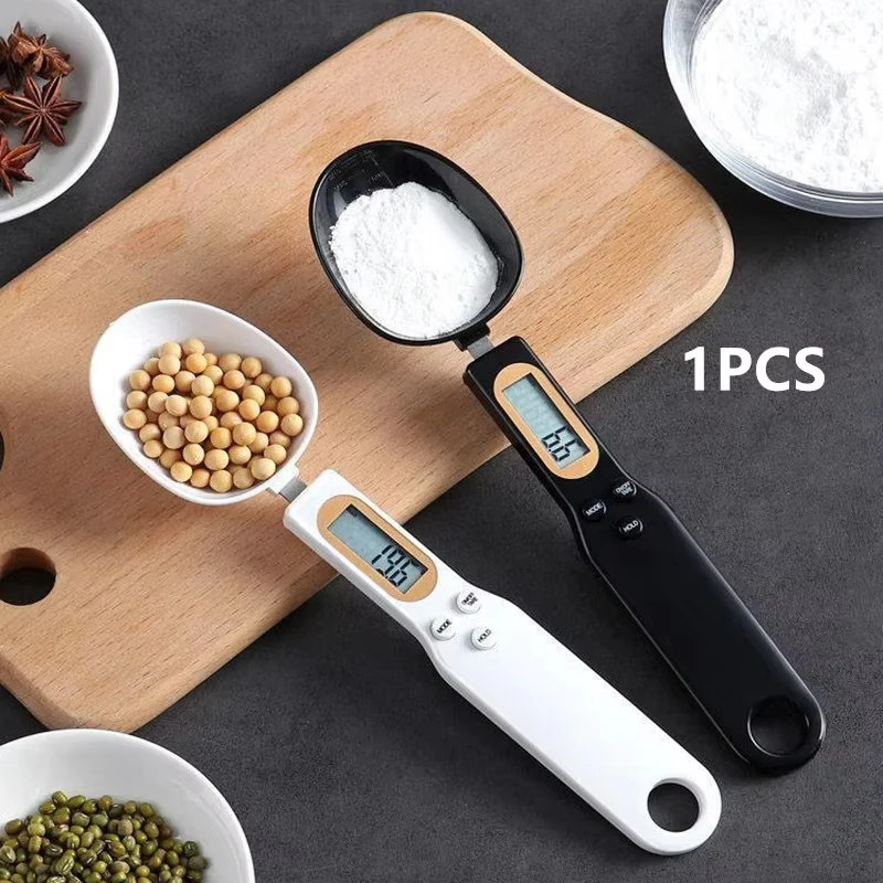 Electronic Kitchen Measuring Spoons 500g 0.1g LCD Digital Measuring Spoon Grams Food Flour Spoon Scale Kitchen Milk Coffee Scale