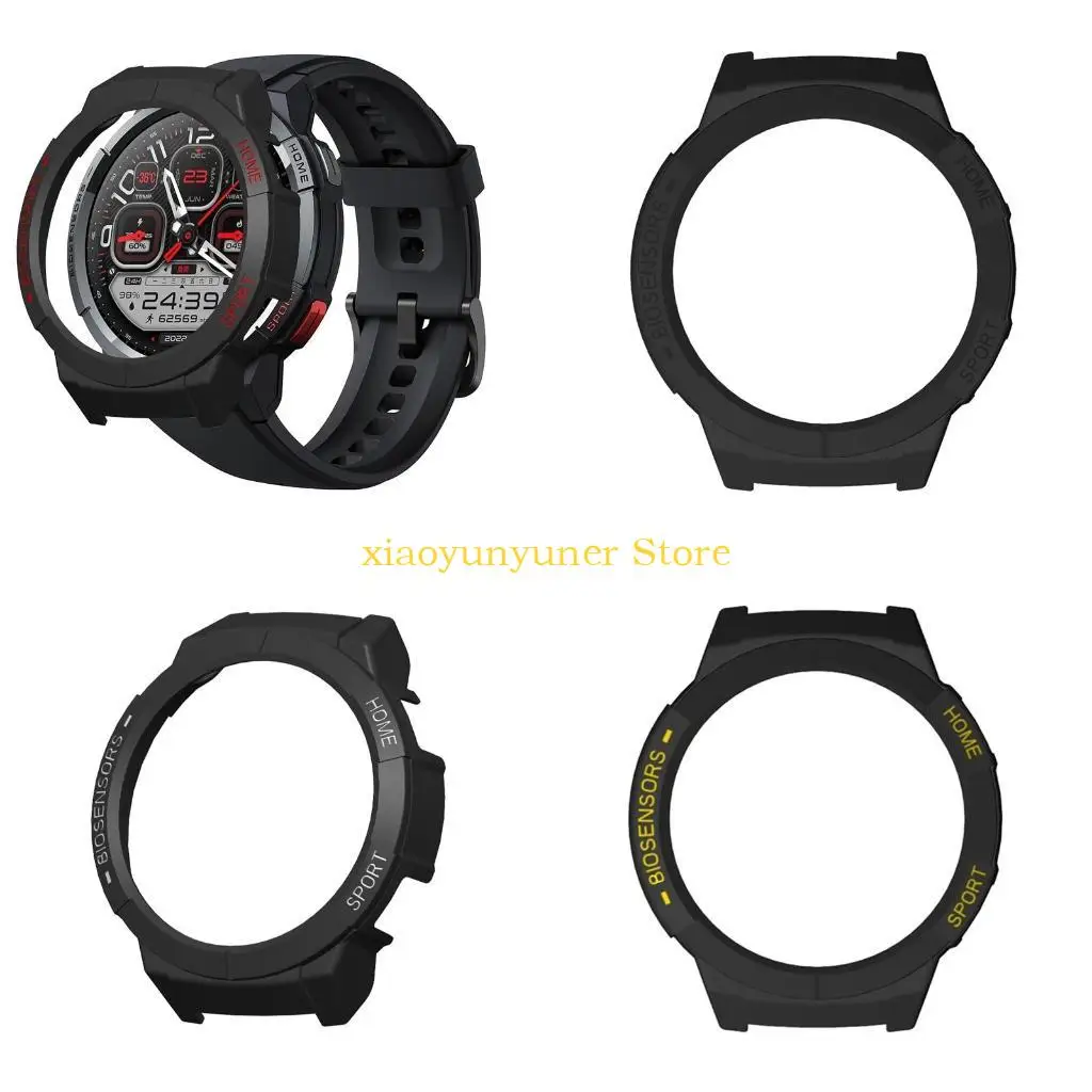 

P9JB Smartwatch Antidust Case-PC Waterproof Protector-Shockproof Housing Hard Sleeve Frame Bumper-Shell Suitable for Mibro