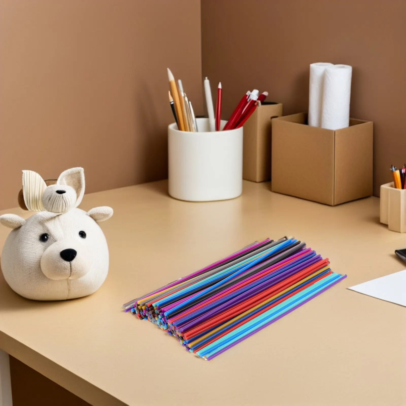 

260 шт. низкотемпературных PCL-нитей для 3D-ручек, набор для 3D-принтера, разноцветные нити для DIY-проектов, 3D-ручка