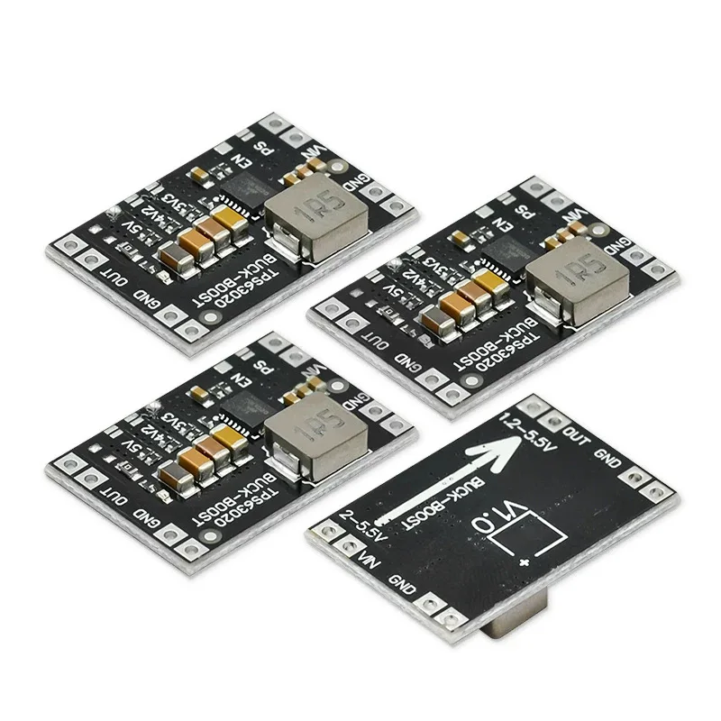 XL63020 3.3 4.2 5.0V USB Auto Buck Boost Lithium Battery Power Module for Microcontroller 10pcs Minimum Order