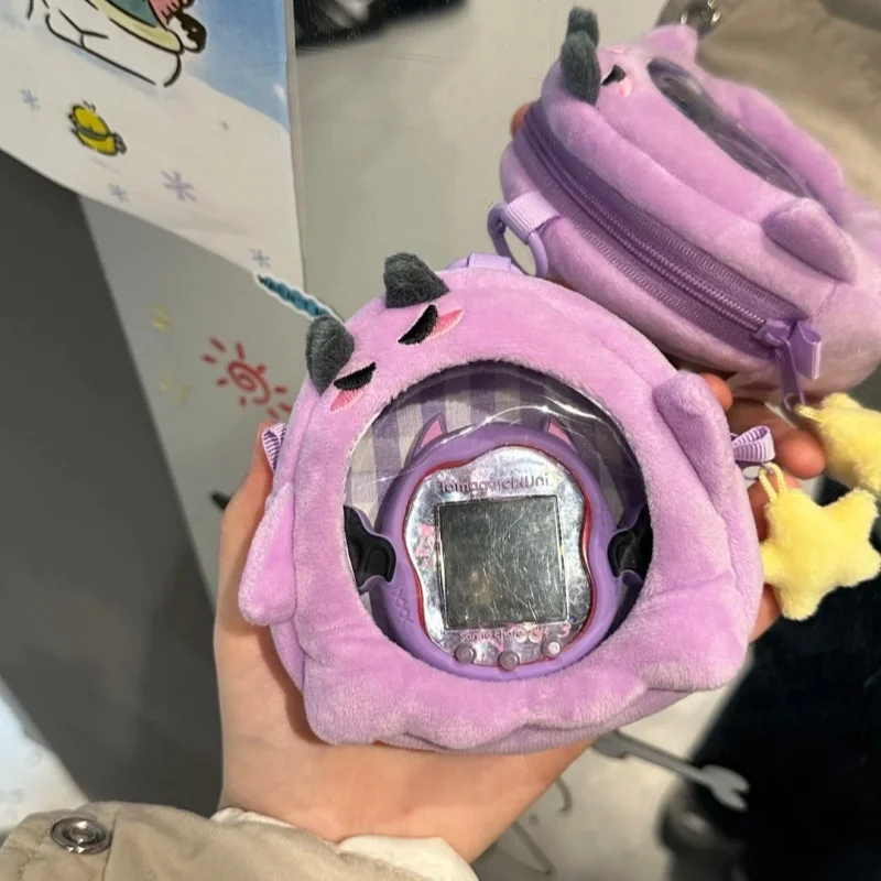 

Новая сумка Tamagotchi Ita, милая плюшевая сумка для хранения маленького дьявола для электронной машины для домашних животных, кавайная сумка со звездным шармом, в наличии