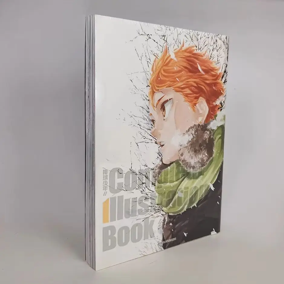 Japan Anime Haikyu!! Art Collection Cartoon Manga Book Chinese Edition Comic Official Formula Set Book Hinata Shoyo japanes