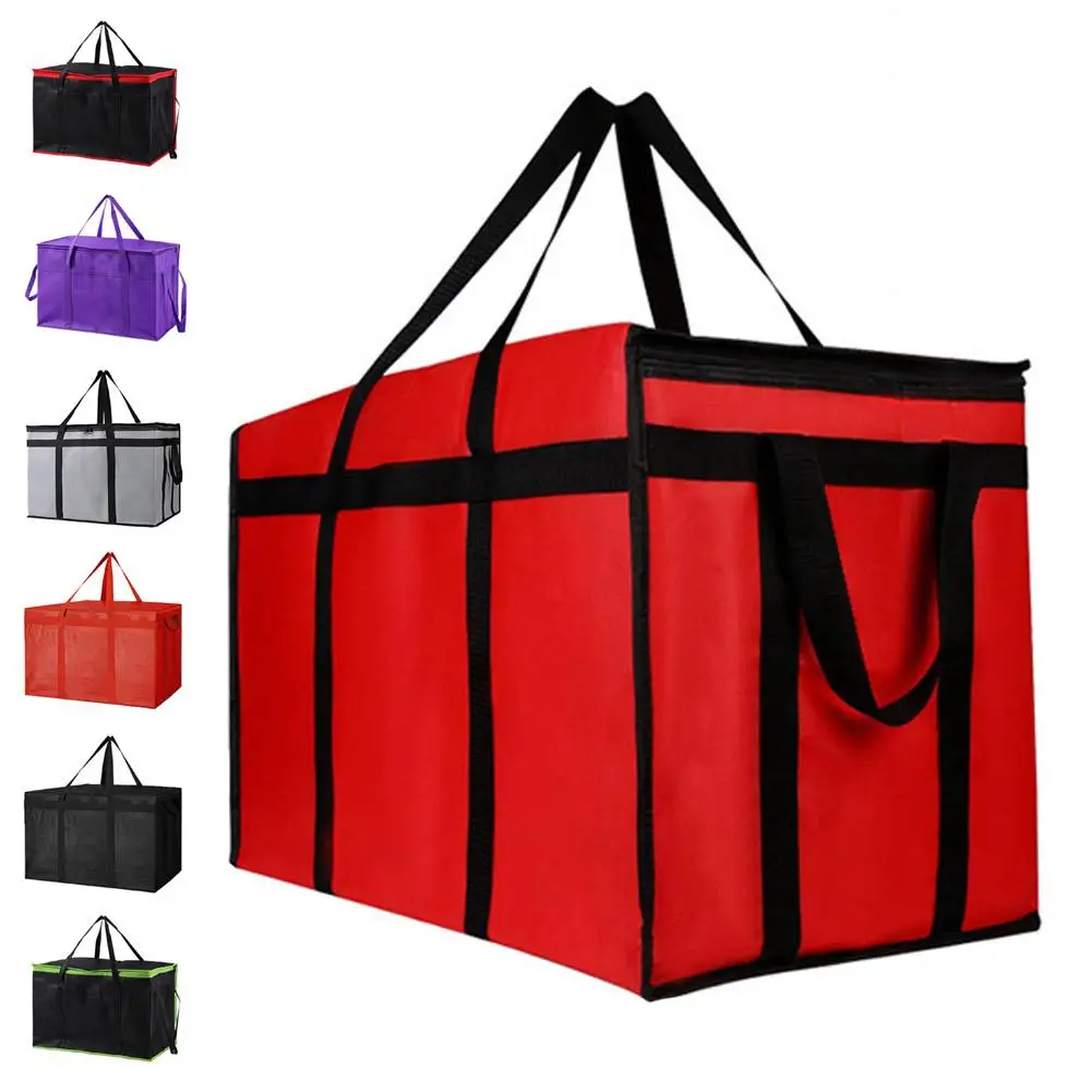 Oversized Insulated Bag Express Bag, Durable Insulated Bag, Multi-Compartment Design Portable Cooler Bag for Outdoor Camping