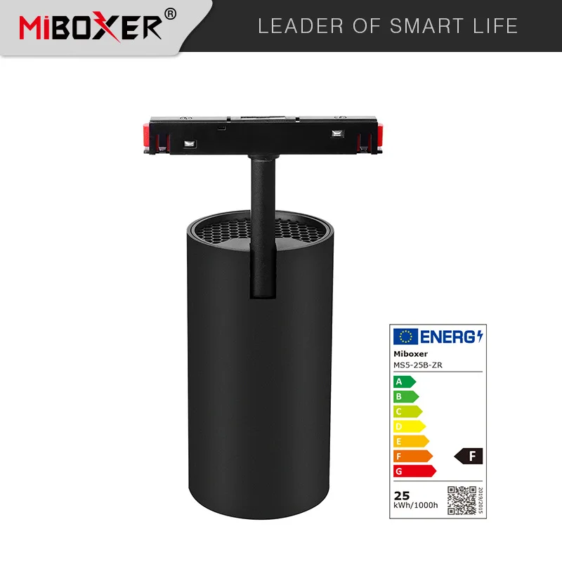 Miboxer 6W 12W 25W RGB + CCT Magnetic Spotlight (Zigbee3.0 + 2.4G) Mendukung Tuya Smart App Control dan 2.4GHz Remote Control