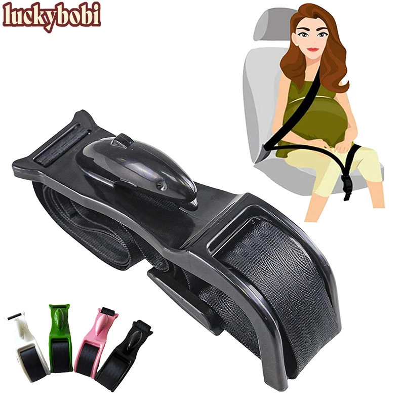 

Car Seat Safety Belt For Pregnant Woman Maternity Moms Belly Unborn Baby Protector Adjuster Extender Kit Car Accessories