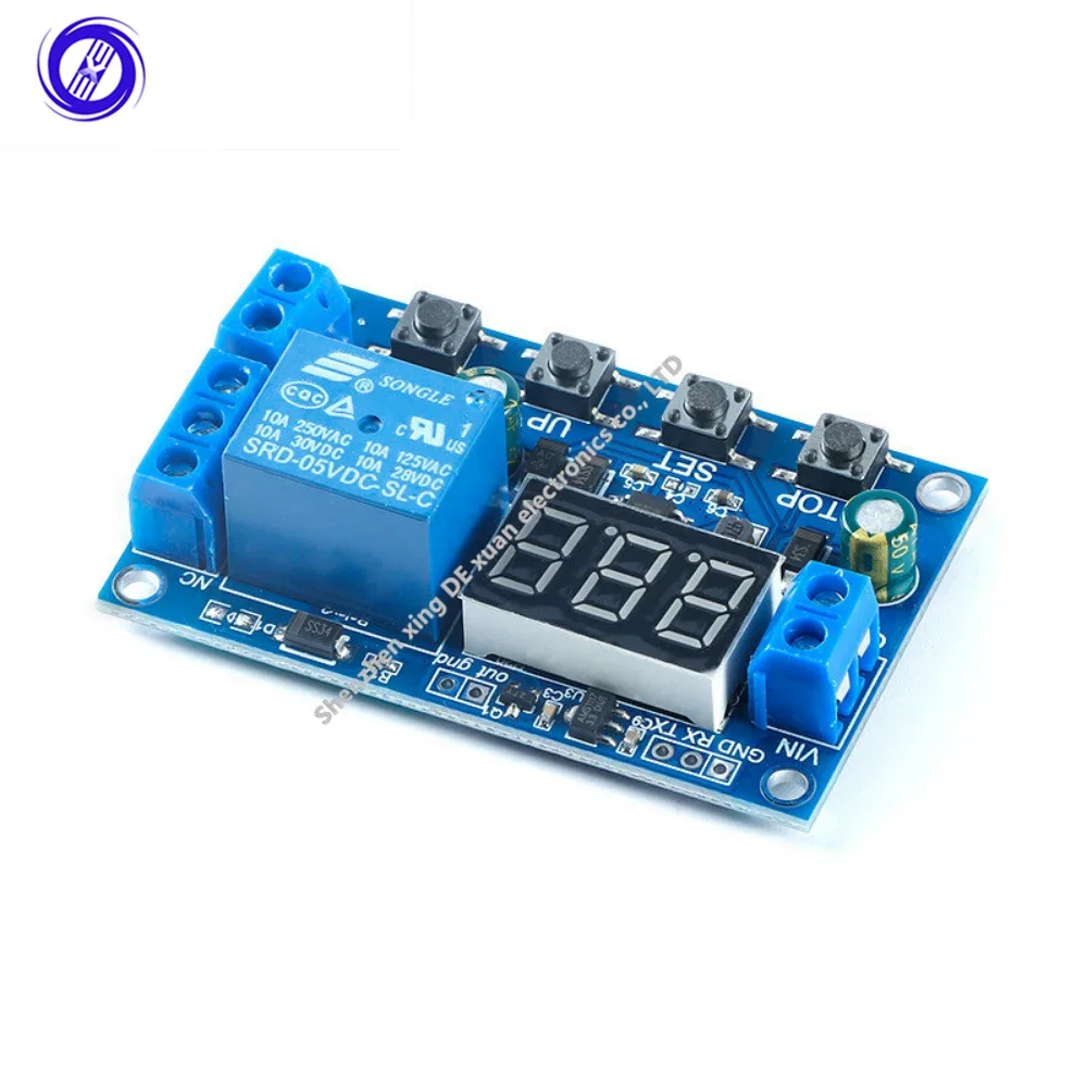 XY-DJ DC 6-40V Battery Charger Discharger Board Undervoltage Overvoltage Protection Board Module Precision Auto Off Module