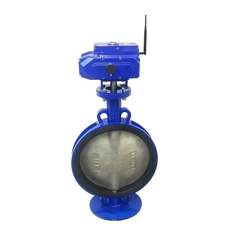 IoT LoRa/4G Butterfly Valve Ball Valve Quarter Turn Waterproof Motorized Electric Actuator Via Cell Phone App Control