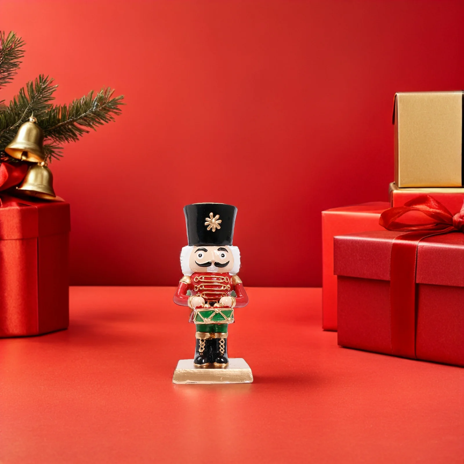 

2Pcs Christmas Nutcracker Holders Resin Vintage Rustic Xmas Table Centerpiece Dining Fireplace Decor Nutcracker Ornaments