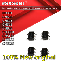 10pcs 301 302 303 305 958 3300 5136 5612 5820 CN301 CN302 CN303 CN305 CN958 CN3300 CN5136 CN5612 CN5820 SOT23