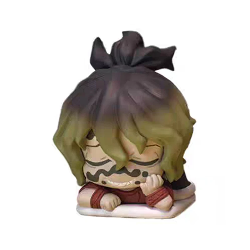 شيطان القاتل Giyuutarou Akaza Gashapon Q-نسخة شخصيات كرتونية النوم النمذجة حلية عمل نموذج لجسم اللعب #3