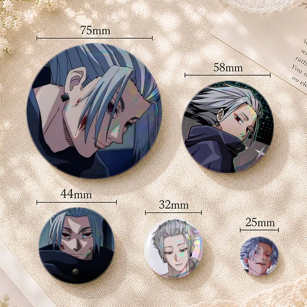 Sakamoto Days Anime G-Gaku Custom Printed Tinplate Pins Personalized Lapel Badge Gifts