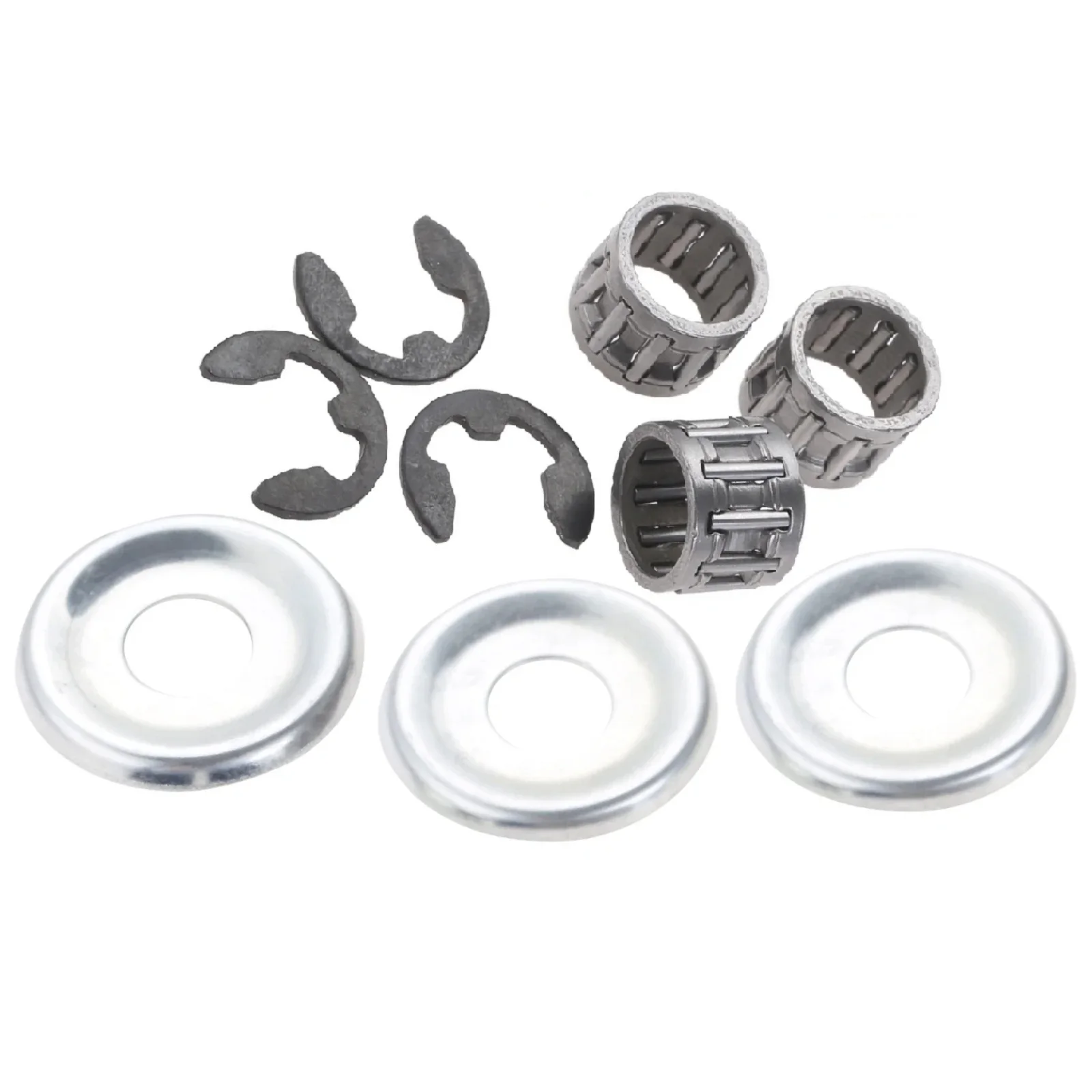 3 Sets Chainsaw Clutch Washer E-Clip Needle Bearing 0000-958-1022 9460-624-0801 for STIHL 023 025 MS170 MS180 MS210 MS230 MS250