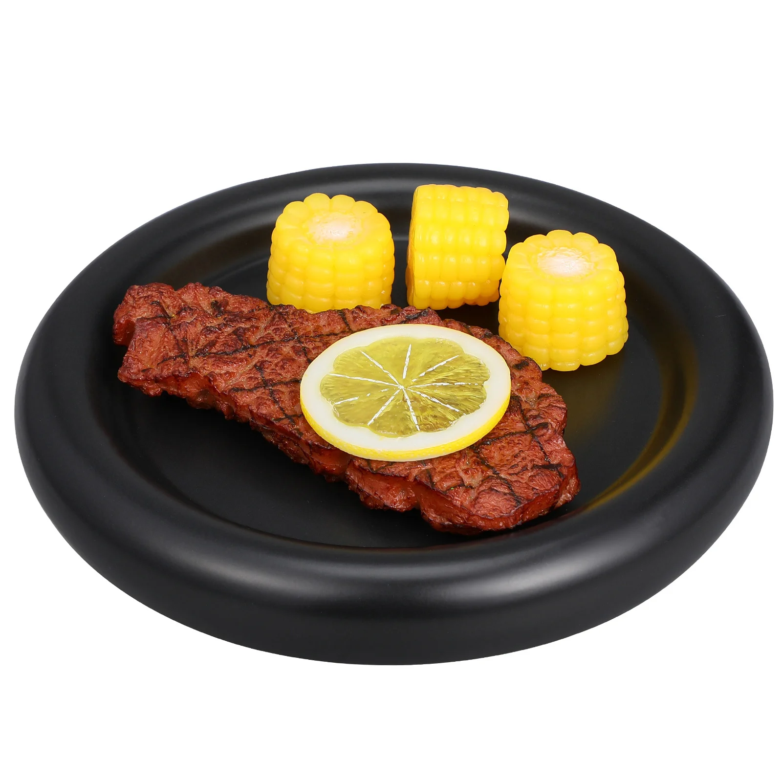 

Salad Ceramic Fruit Plate Dinner Plates Appetizer Creative Black Dessert Cute Decorative Dish