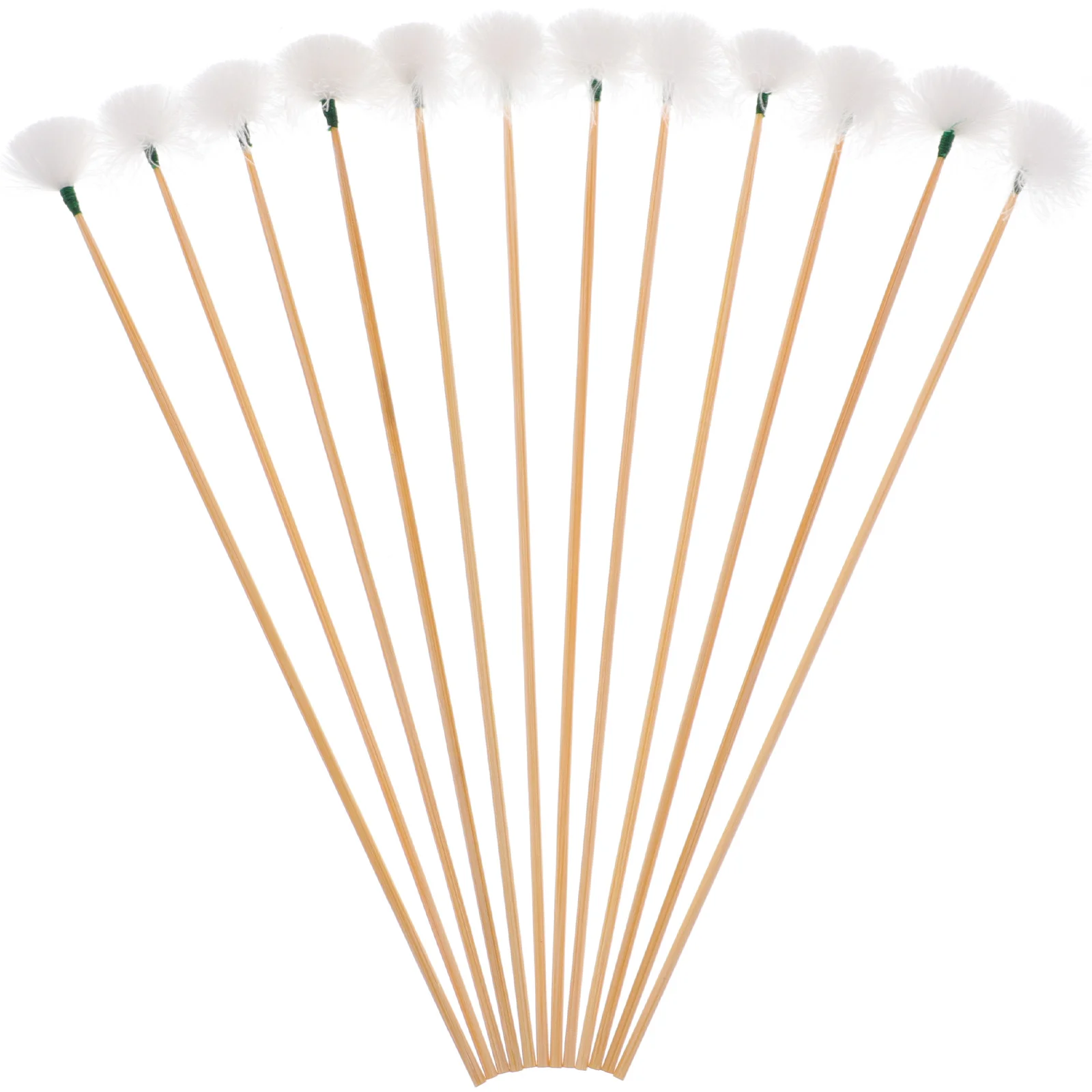 

12Pcs Earwax Cleaning Sticks Bamboo Goose Hair Spiral Ear Picks Safe Comfortable Ear Cleaning Kit Earwax Picker