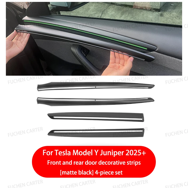 Matte black 4pcs