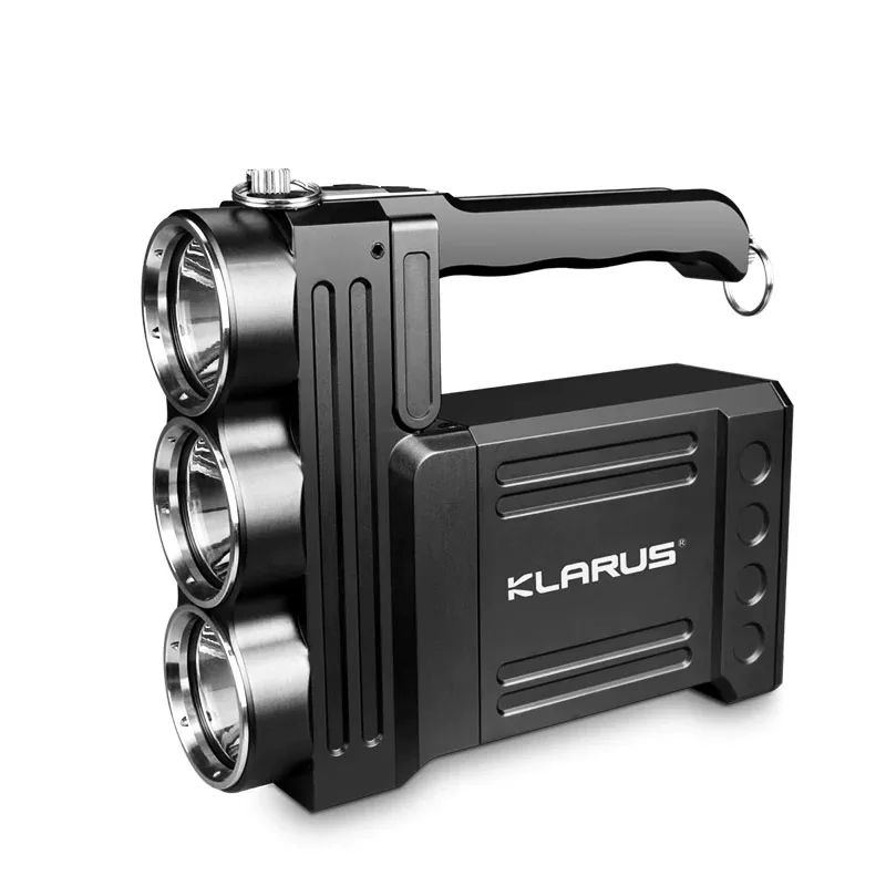 Klarus RS80GT Ultra-Bright Flashlight/Spotlight/Searching Light, 10,000 Lumens 570m Beam Distance, for Camping, Exploration