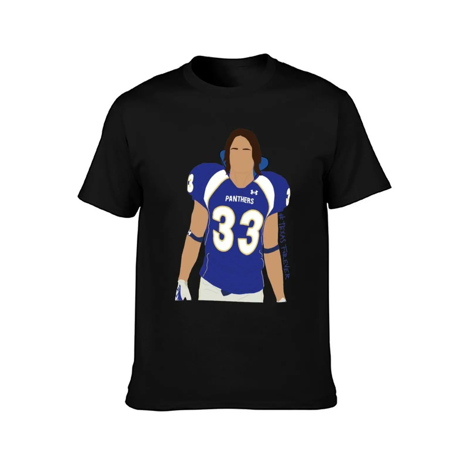 Tim Riggins T-Shirt, Summer Casual Cotton Tee, Oversized Streetwear Tops, Vintage Graphic Print, Loose Fit Short Sleeve