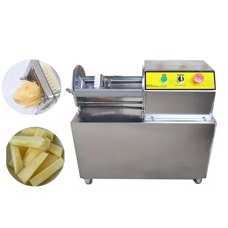 

Stainless Steel Vegetable Machine Potato Cucumber Radish Machine Onion Fries Machine