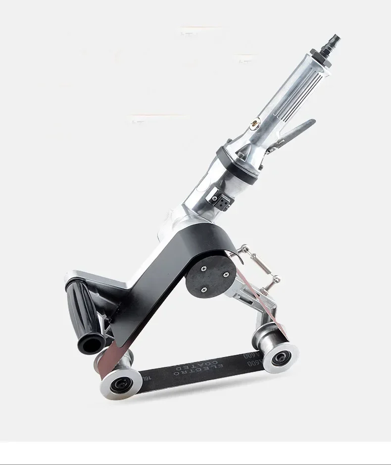 Pneumatic Air tube pipe Belt Sander 40mm*760mm Pneumatic air belt Polishing Sanding Tool Machine