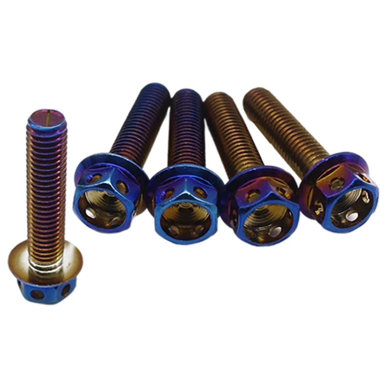 5x M8 Wheel Lug Bolt Screw Titanium Fits for Piaggio Vespa GTS 300 GTS300 Professional Premium Accessories