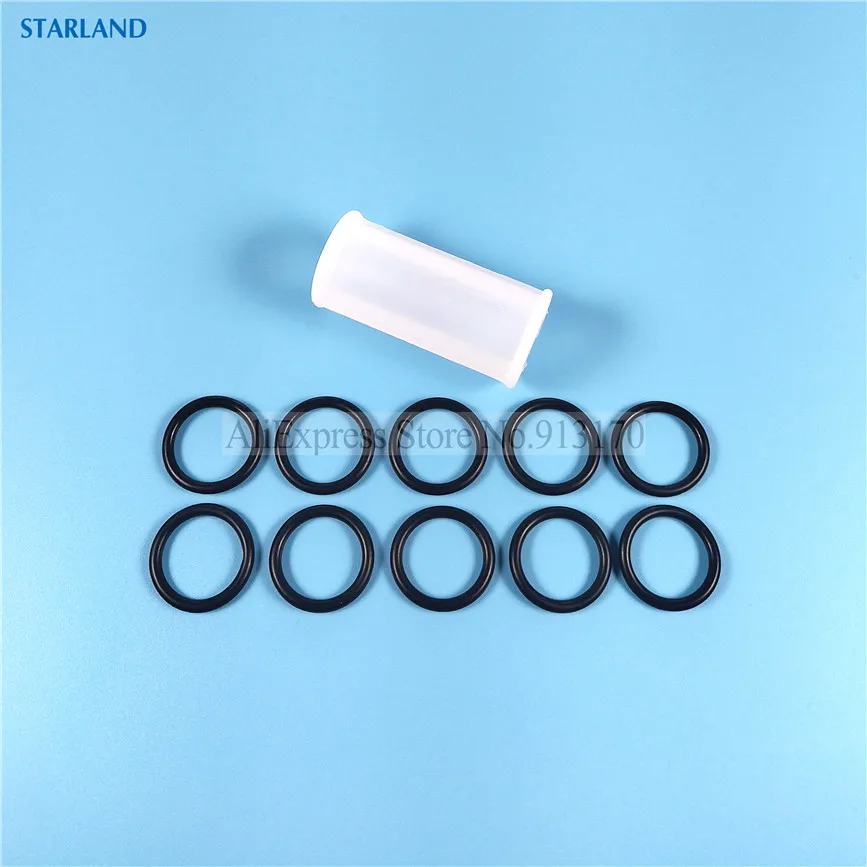 11 In 1 Set Of Gaskets Sealing Rings Silicone Circles Fittings MQL Soft Ice Cream Machines Accessories