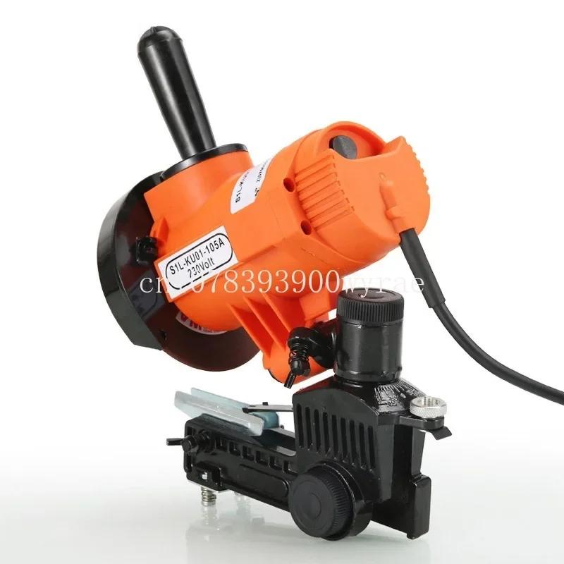 Portable Electric Chainsaw Chain Sharpener Chain Saw Sharpener Tool 220V 85W Clip Type Grinding Chain Machine S1L-KU01-105A