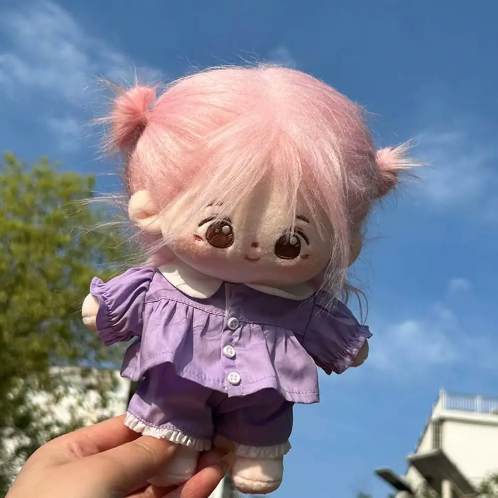 Set di Vestiti in Pizzo da 20 cm per Bambole in Cotone, Accessori Giocattolo Multicolore, Set Pigiama Estivo per Bambole, Mini Outfit Senza Attributi