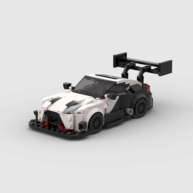 MOC Speed City Car Champion Racer Supercar Building Blocks Brick Racing Technique Creative Garage Kid Toys 370Z Time Attack TT