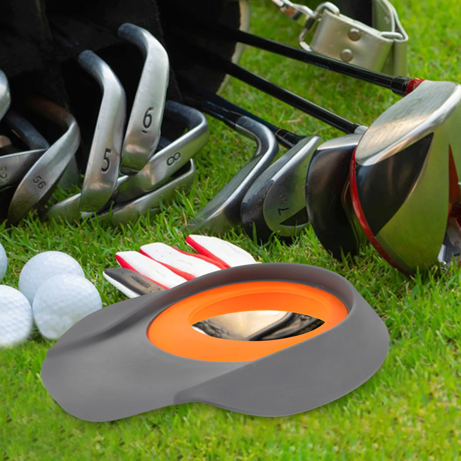 

2Pcs Indoor Golf Putting Cup Realistic Hole Practice Trainer Portable Lightweight Plastic Putting Aid for Home Office Outdoor