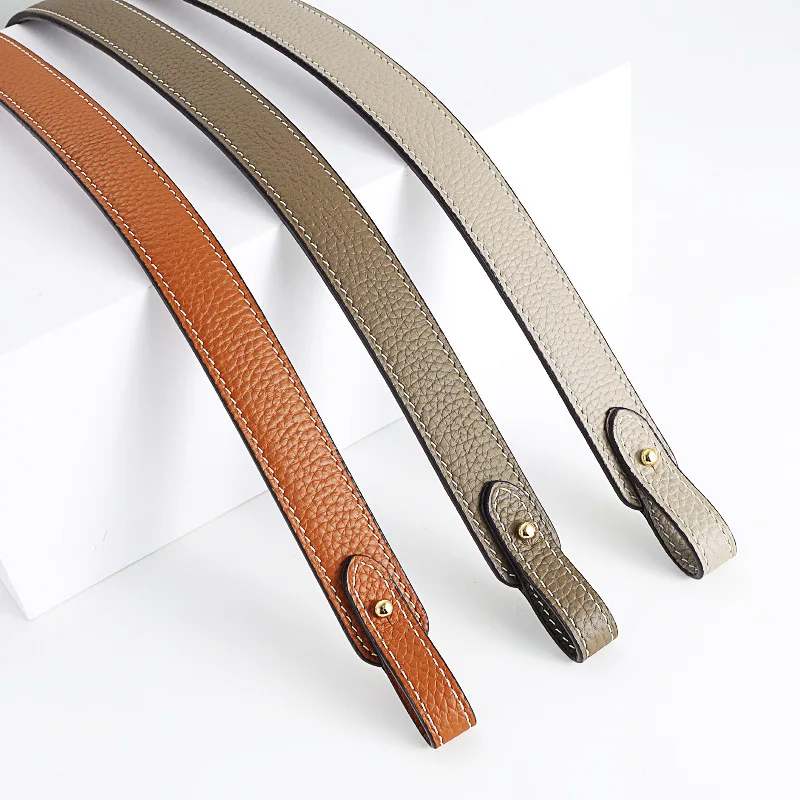 Bag Strap for H Evelyn vegetable basket Shoulder Straps 100% Genuine Leather Crossbody Long Bags Belt Accessories