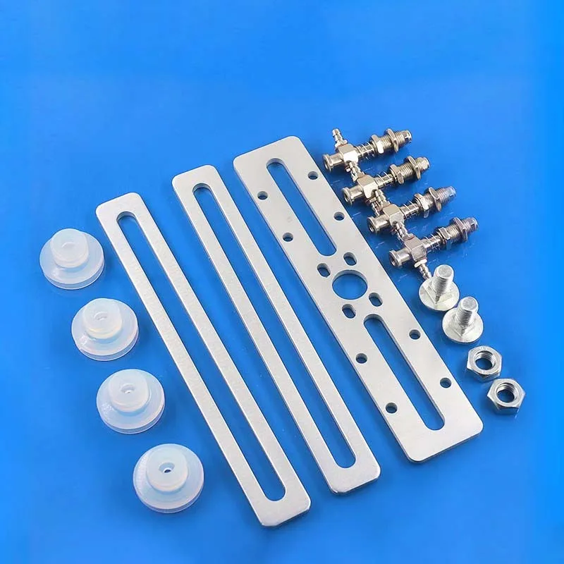 Pneumatic Vacuum Suction Cup Set with Aluminium Base DATOU Sucker DP30 with Solenoid Valve Fixture Bracket Kits