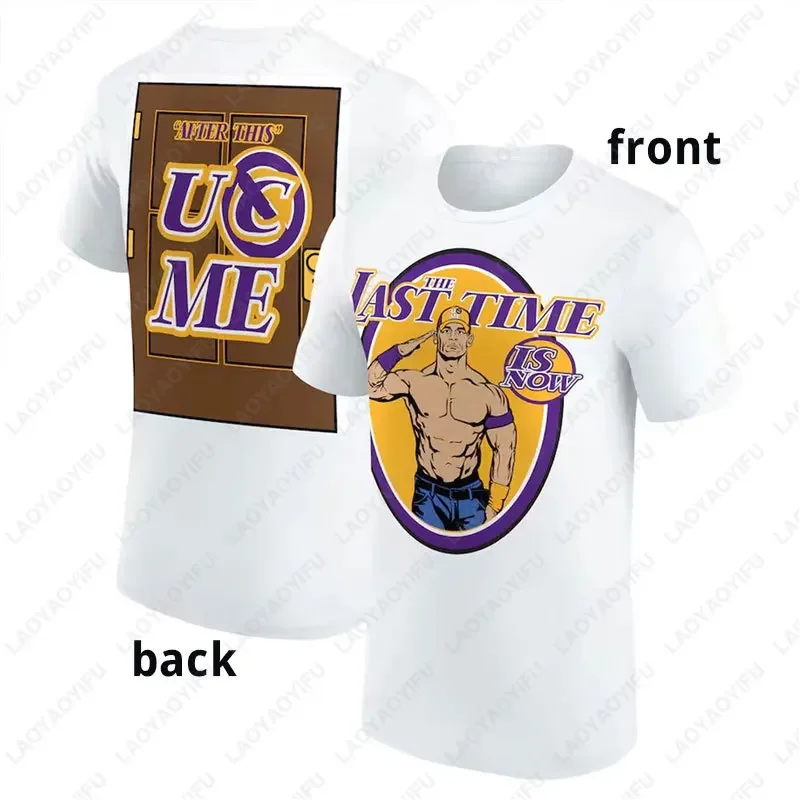 جون سينا جولة وداع 2025 تورونتو قميص مطبوع لمحبي هدية قطن قصير الأكمام تيز الرجال النساء موضة ملابس الشارع الشهير #2