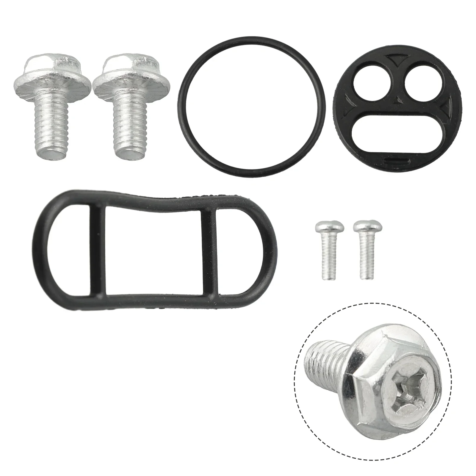 18-2727V Fuel Valve Repair Kit Compatible For For Suzuki YZ125 TW200 Fuel Petcock Rebuild Kit Replacement Accessories