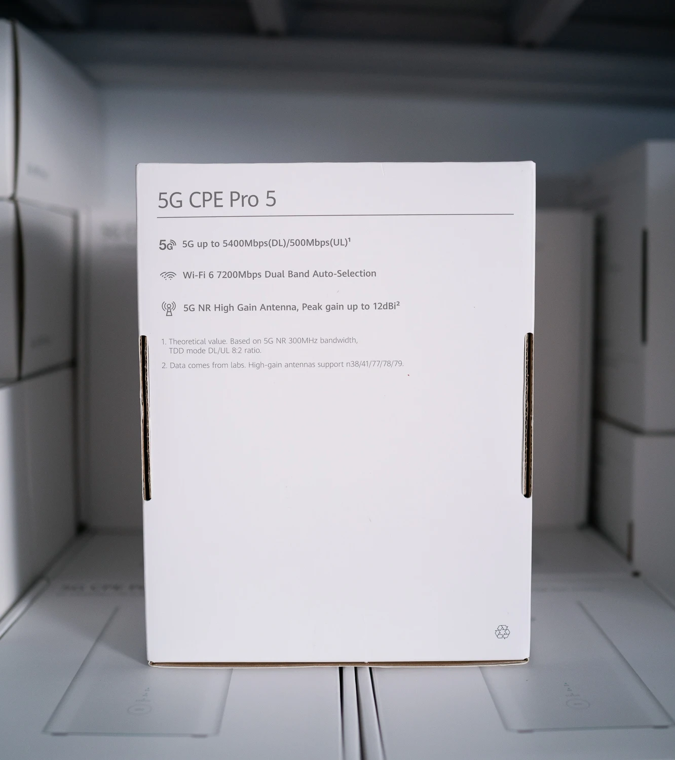 NEW Unlocked 5G CPE PRO5 H158-381 5G up to5400MBps Wi-Fi6 7200Mbps High Gain Antenna 12dBi2