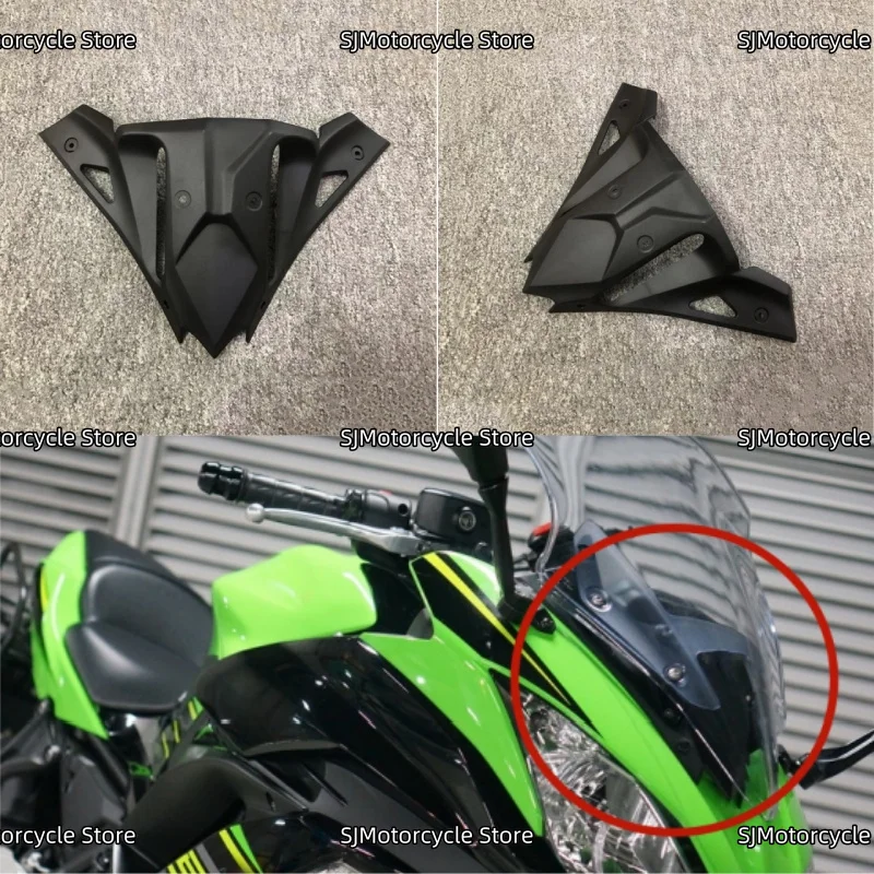 

Обтекатель головы мотоцикла, передний треугольный обтекатель из АБС-пластика, подходит для Kawasaki ER6F NINJA 650 Ninja 650 2017-2020
