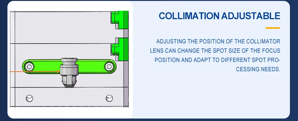 BC104 Transmission Laser Cladding Head Suitable for 4kw Fiber Lasers Economical Laser Cladding Head