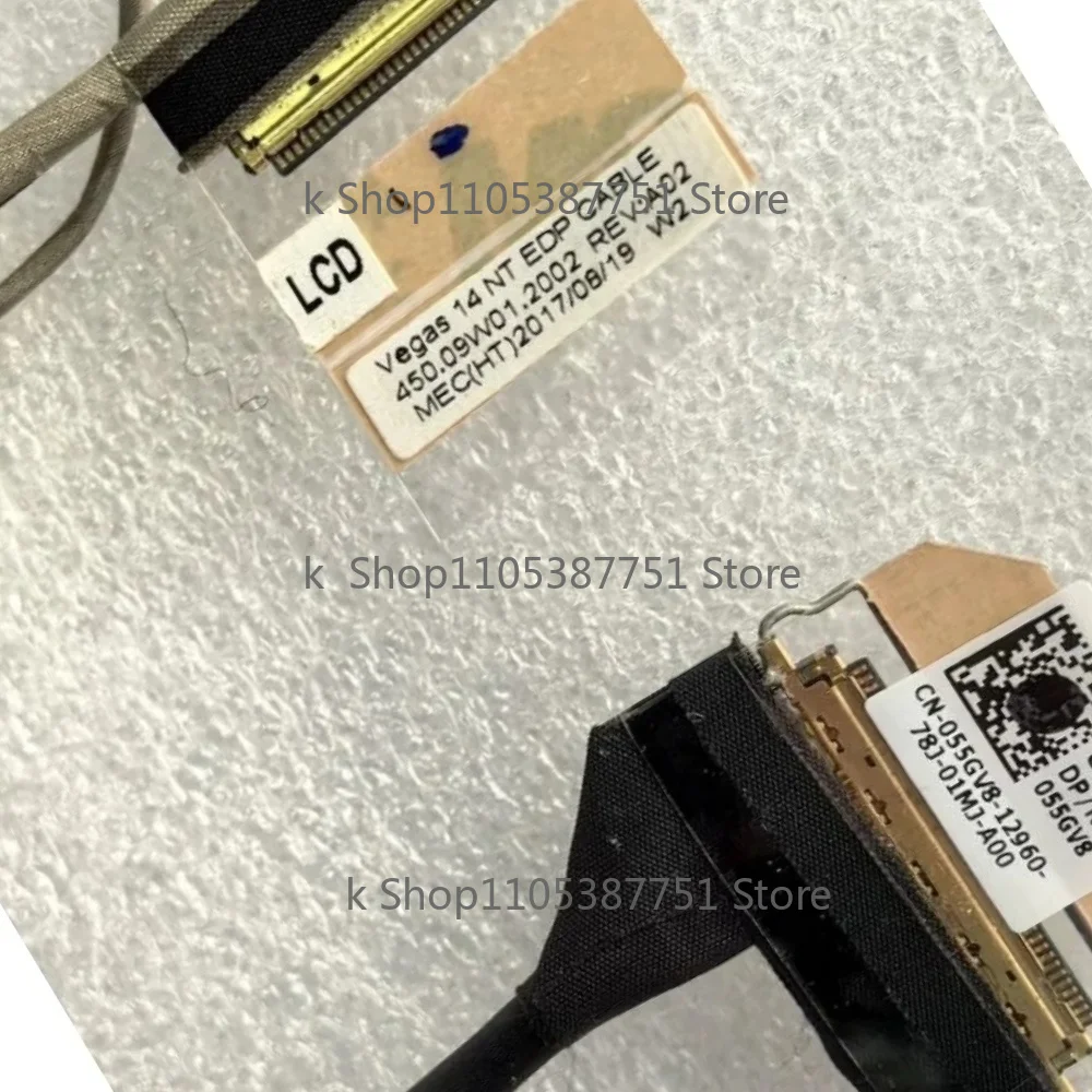New Laptop Built-in screen cable For DELL inspiron 14 3467 V3468 3465 055GV8 450.09W01.0002 450.09W01.2002