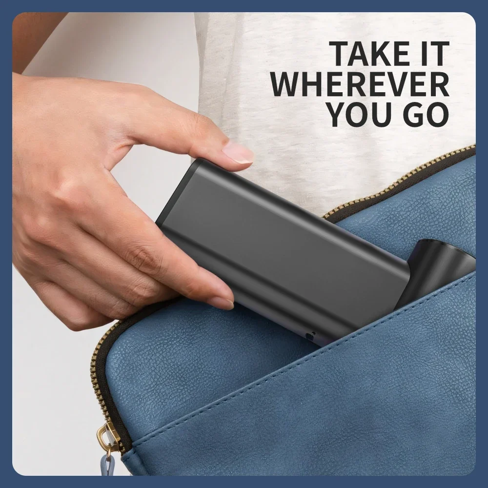 100000rpm Mini Jet Fan Blower Turbo Fan PC Keyboard Air Blower 3 Gears Electric Wireless Compressed Air Duster Turbo Jet Fan