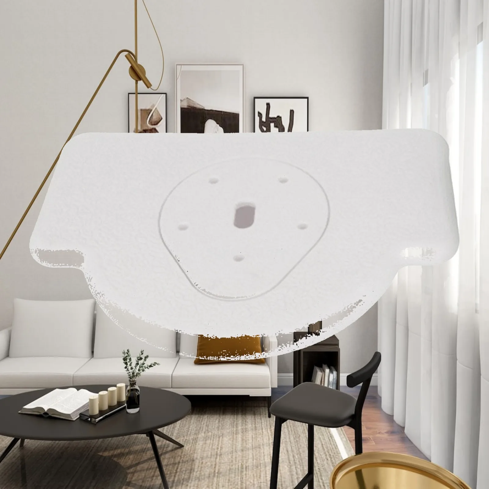 Toilet Seat Board Sturdy Commode Seat Board Bathroom Aid Non-Slip Comfortable
