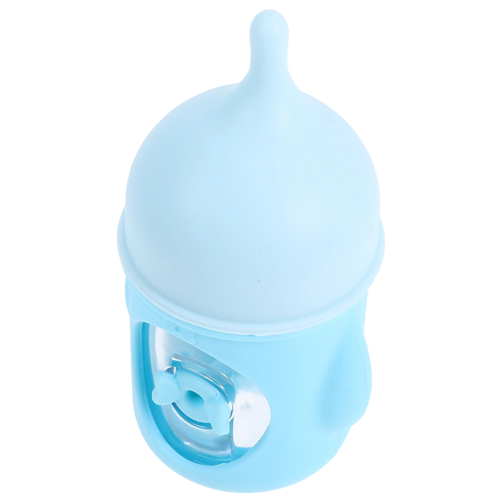 

1pcs Pet Bottle Kitten Feeding Dog Nursing Supplies Cat Milk Feeder Silica Gel Safe Design Visible Scale Portable Lightweight