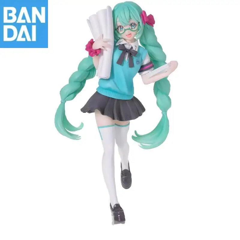 

In Stock Original Genuine Vocaloid Singer Luminasta Hatsune Miku 16Th Anniversary Booota Pvc 18Cm Figure Anime Model Toy Gift